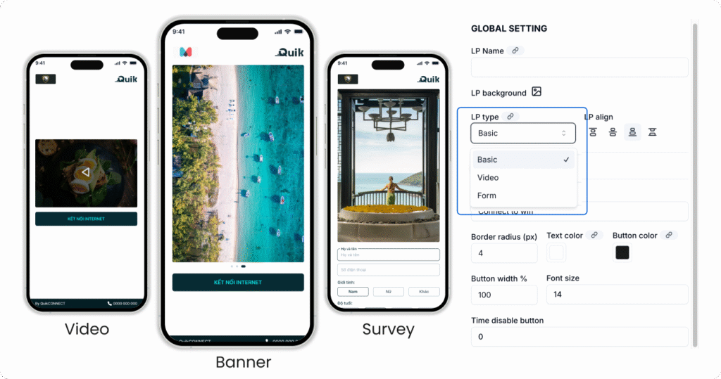 QuikConnect 3 QuikConnect 2