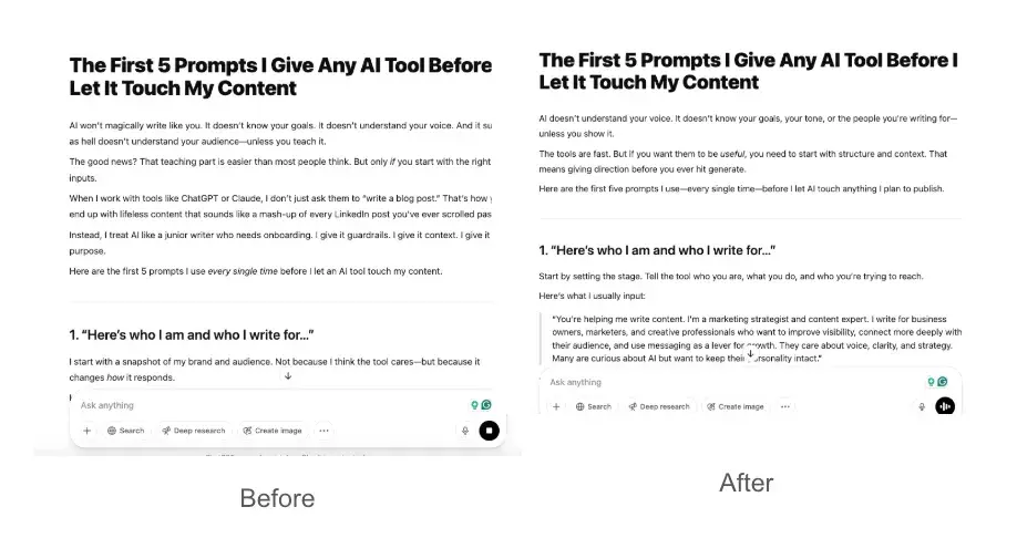 AI nào viết blog tốt nhất? So sánh ChatGPT, Claude và Gemini 7